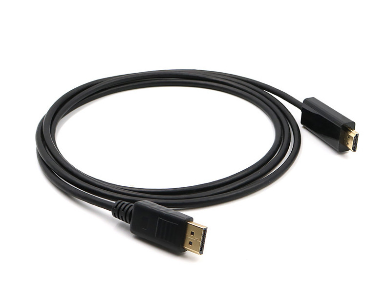 4K Displayport to HDMI 1.8M DP TO HDMI Adapter Cable Male To Male for Laptop PC Display Port to 1080P HDMI Cable