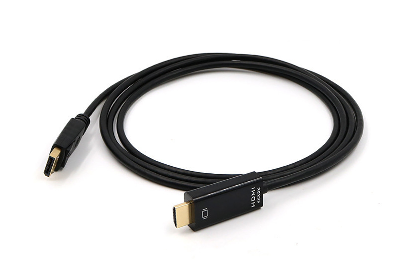 4K Displayport to HDMI 1.8M DP TO HDMI Adapter Cable Male To Male for Laptop PC Display Port to 1080P HDMI Cable