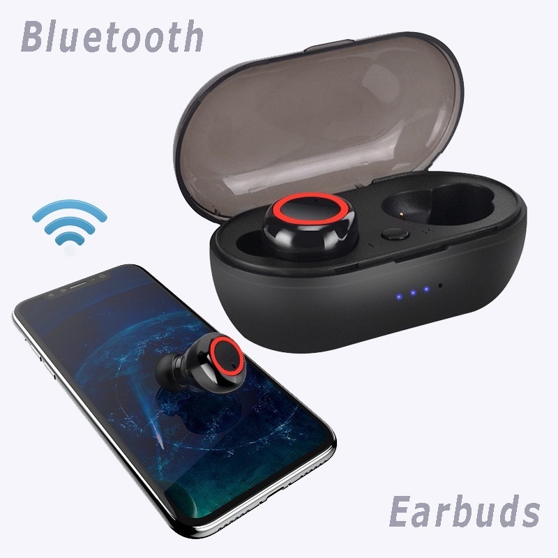 Y50 Bluetooth Headset TWS2 TWS4 Bluetooth Headset with Charging Bin True Wireless Motion In ear headphones