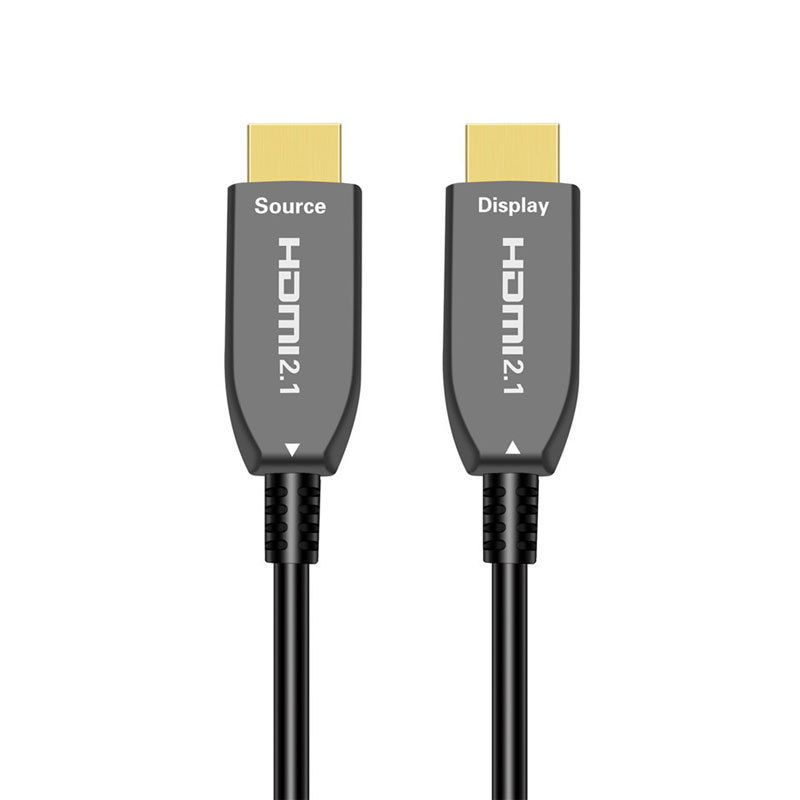 Justlink HDMI V2.1 Cable 50m Ultra High Speed HDR with 8K@60Hz 4K@144Hz AOC Male to Male Fiber Optic HDMI Cable for Monitor PC