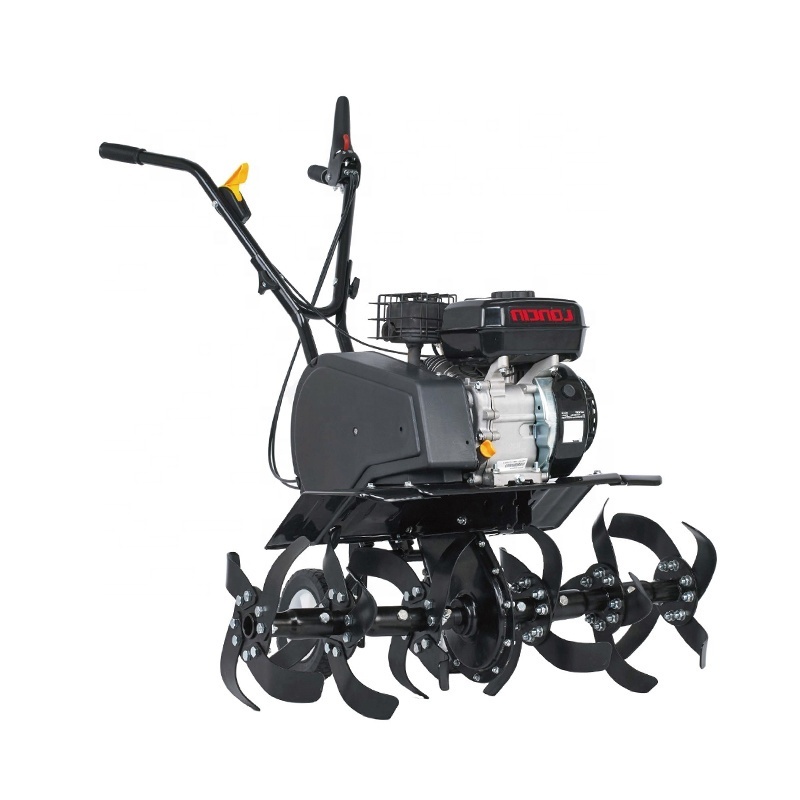 New Style 4 Stroke 196CC Gasoline 6 HP 20 Inch Self-propelled Gear Drive Soil Rotavator Tiller