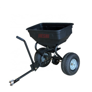 Easily Operate 60L Garden Home Use Fertilizer Seed Salt Atv Tractor Trailer Spreader