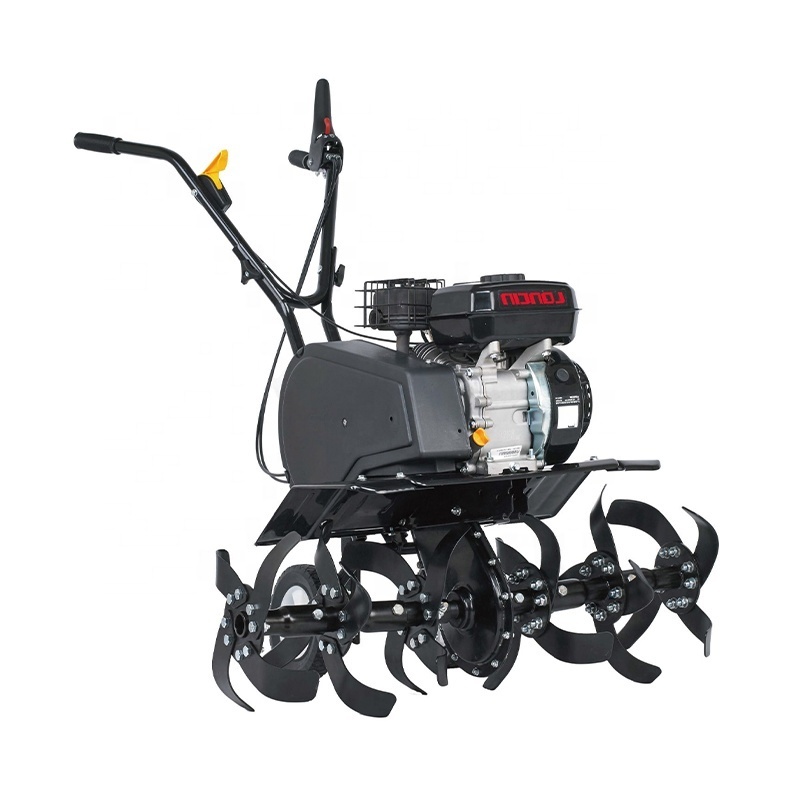 Professional 4 Stroke 196CC Gasoline 6HP 20 Inch Front Tine Tiller Cultivator For Cultivating The Land