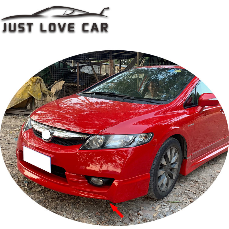 FOR 2009 2010 2011 HONDA CIVIC PP PLASTIC CAR MUGEN RR BODY KITS FRONT BUMPER LIP REAR BUMPER DIFFUSER LIP SIDE SKIRTS