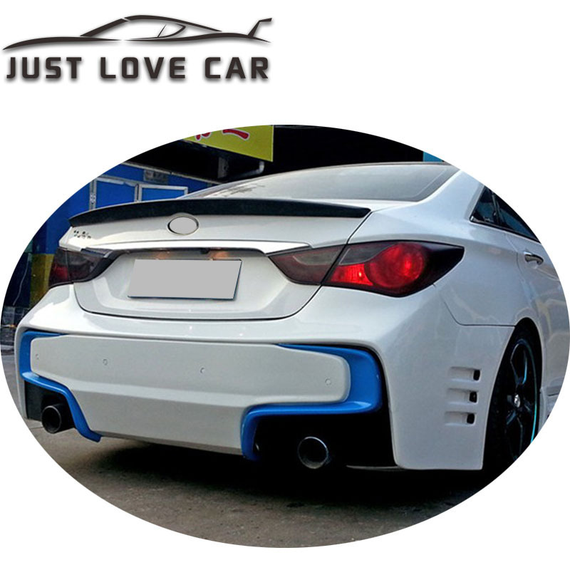 FOR HYUNDAI SONATA 2011-2013 CAR BODY KIT F12 TYPE FRONT REAR BUMPER SIDE SKIRTS SPOILER