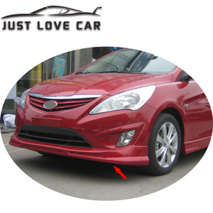 CAR BODY KIT FOR 2010 2012 2013 HYUNDAI ACCENT VERNA FRONT BUMPER LIP REAR BUMPER LIP DIFFUSER SIDE SKIRTS