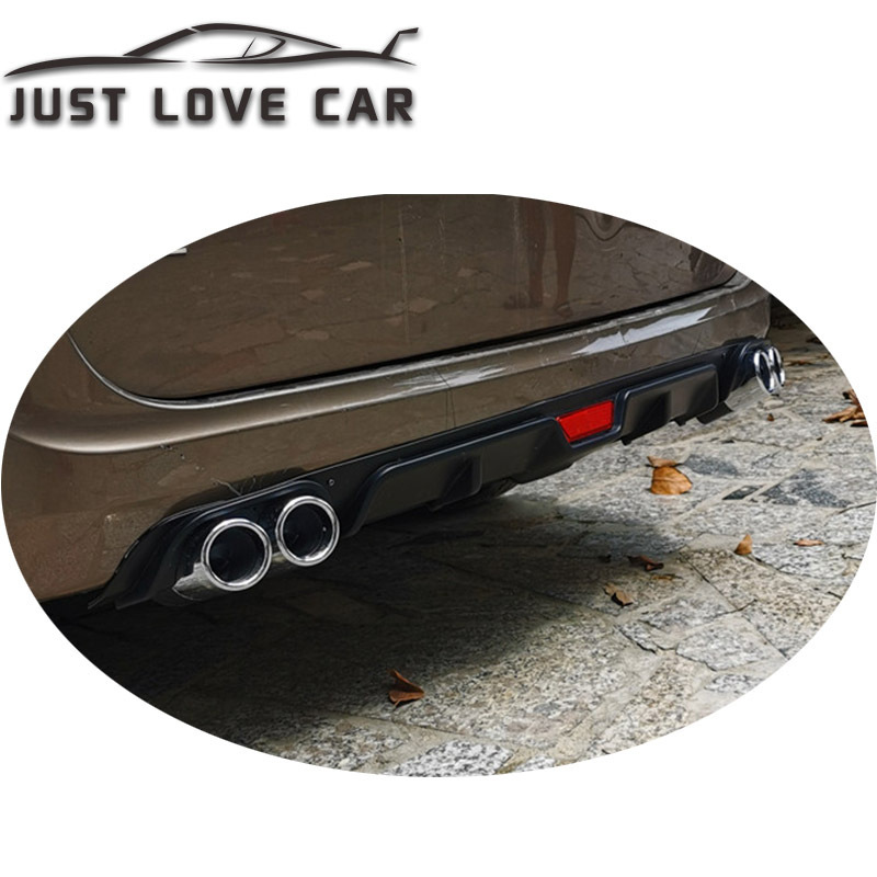 CAR UNIVERSAL ABS PP PLASTIC REAR BUMPER LIP DIFFUSER