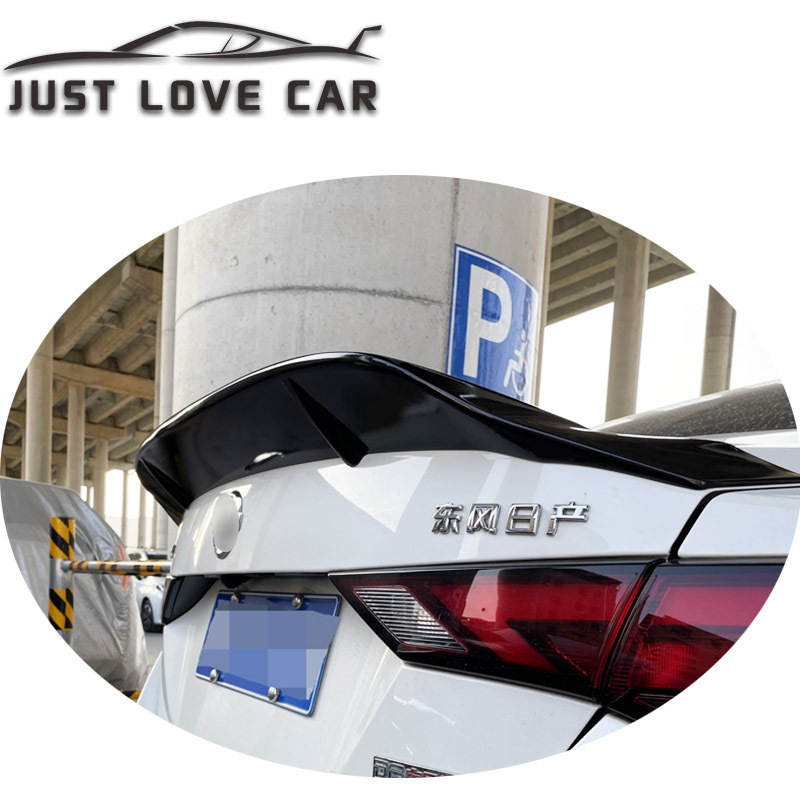 R STYLE SPOILER FOR 2020 2021 2022 NISSAN SENTRA PULSAR SYLPHY ABS CAR REAR TRUNK SPOILER WING LIP