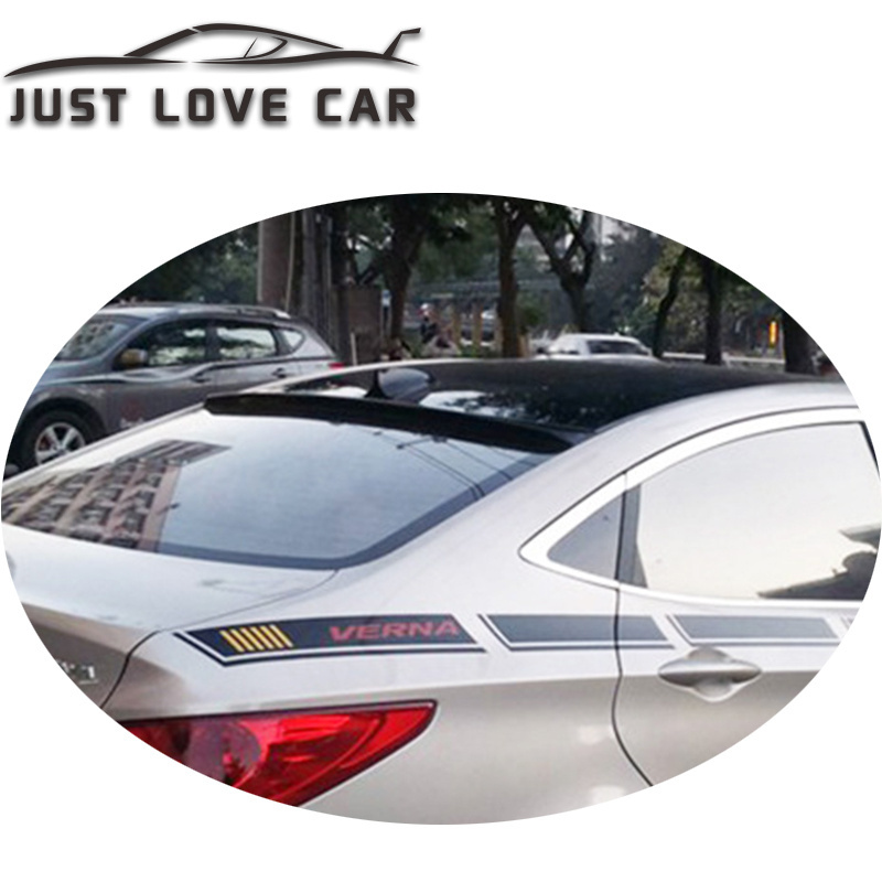 FOR HYUNDAI ACCENT ABS CAR ROOF SPOILER WING 2010-2016