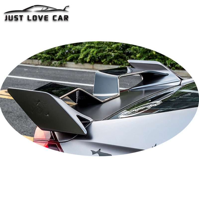 JUSTLOVECAR SPOILER FOR HONDA CIVIC X GN10 SEDAN ABS CAR REAR TRUNK LID SPOILER WING LIP 2016 2018 2020