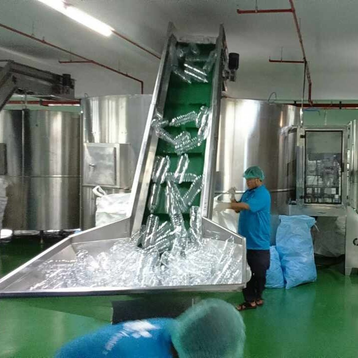 CE factory 1000-30000 bph automatic bottle arranging machine