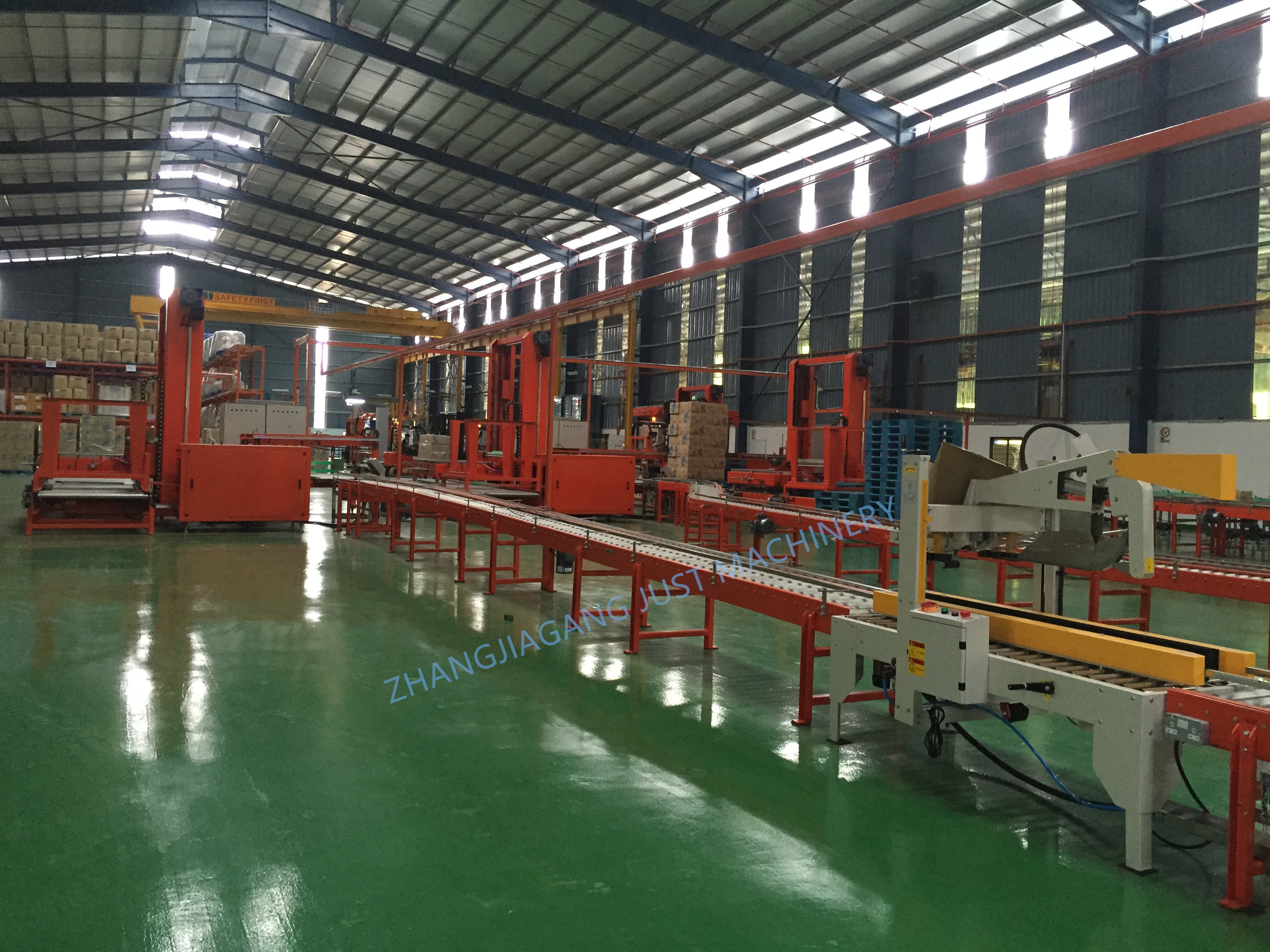 Best selling high quality automatic palletizer robot machine