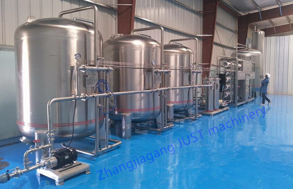 CE 1-50 T/H River water, lake, well water reverse osmosis water purification system