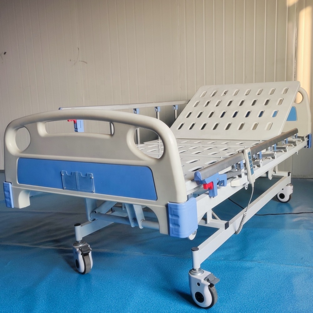 Factory Wholesale  Hot Selling Motorized medical Hi-low Triple 3 Three Functions Electric hospital bed with Hand Control Remote