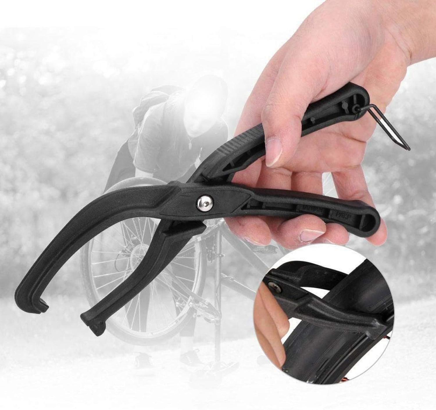 Bike Tool Tire Hand Install Removal Clamp Bicycle Tire Repair Tool