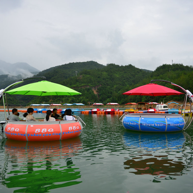 Electric Motor Barbecue Boat BBQ Donut Boat