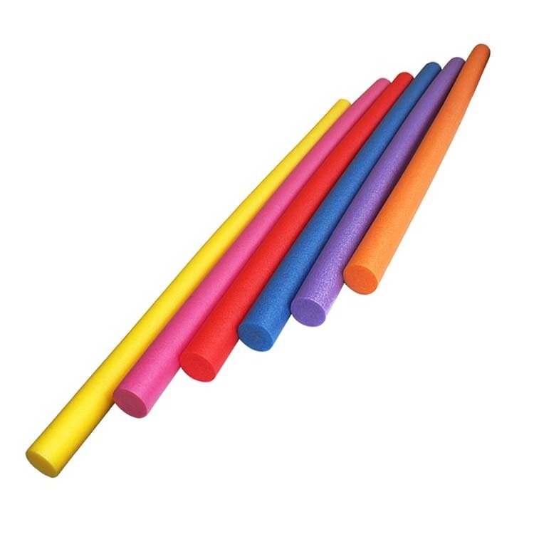 Factory Wholesale Eco-Friendly 1.5M EPE Soft Foam Pool Swim Noodles Adult Kids Swimming Stick ECO-friendly Product Category