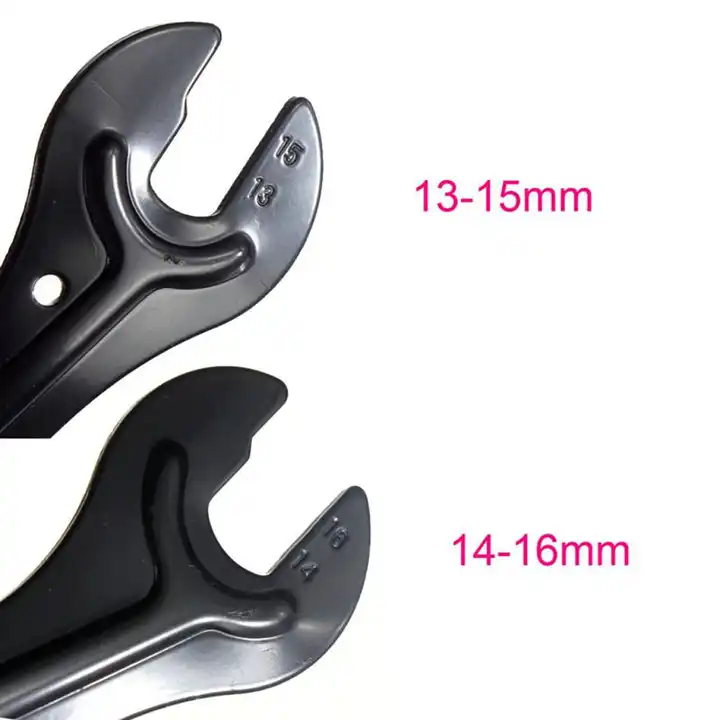 Multifunction Carbon Steel Bicycle Repair Tool 13/14/15/16mm Spanner for Axle Hub Cone Cycle Axle Hub Cone Wrench