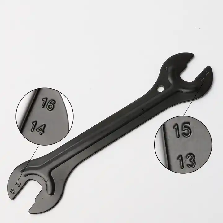 Multifunction Carbon Steel Bicycle Repair Tool 13/14/15/16mm Spanner for Axle Hub Cone Cycle Axle Hub Cone Wrench