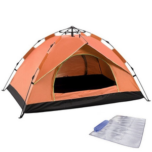 TC-014 Outdoor Beach Travel Camping Automatic Spring Multi-Person Tent For 2 People camper trailer inflatable party dome tent