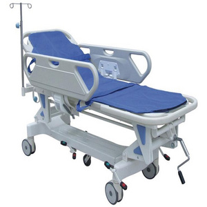 Medical equipment Hospital Ambulance Emergency Rescue Folding Bed Transport Stretcher Patient Luxurious Stretcher Bed