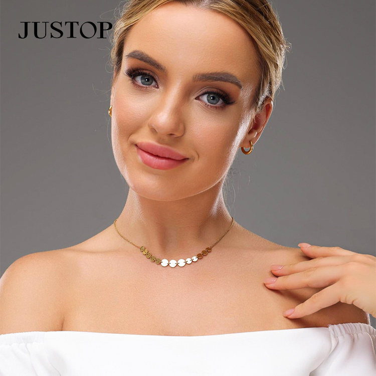 Stainless Steel Fashion Jewelry Necklace 2022 Stainless Steel Necklace Stainless Steel Necklace And Earring Set