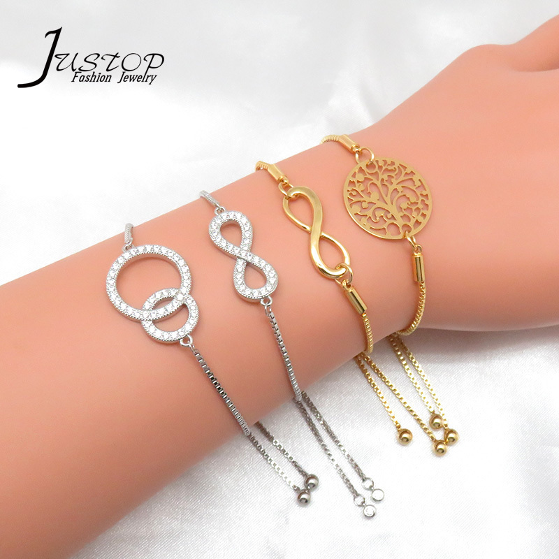 Guangzhou Jewelry Adjustable Charm Design Various Styles Bracelets Price Jewelry Bracelet For Women Jewellery Bangles