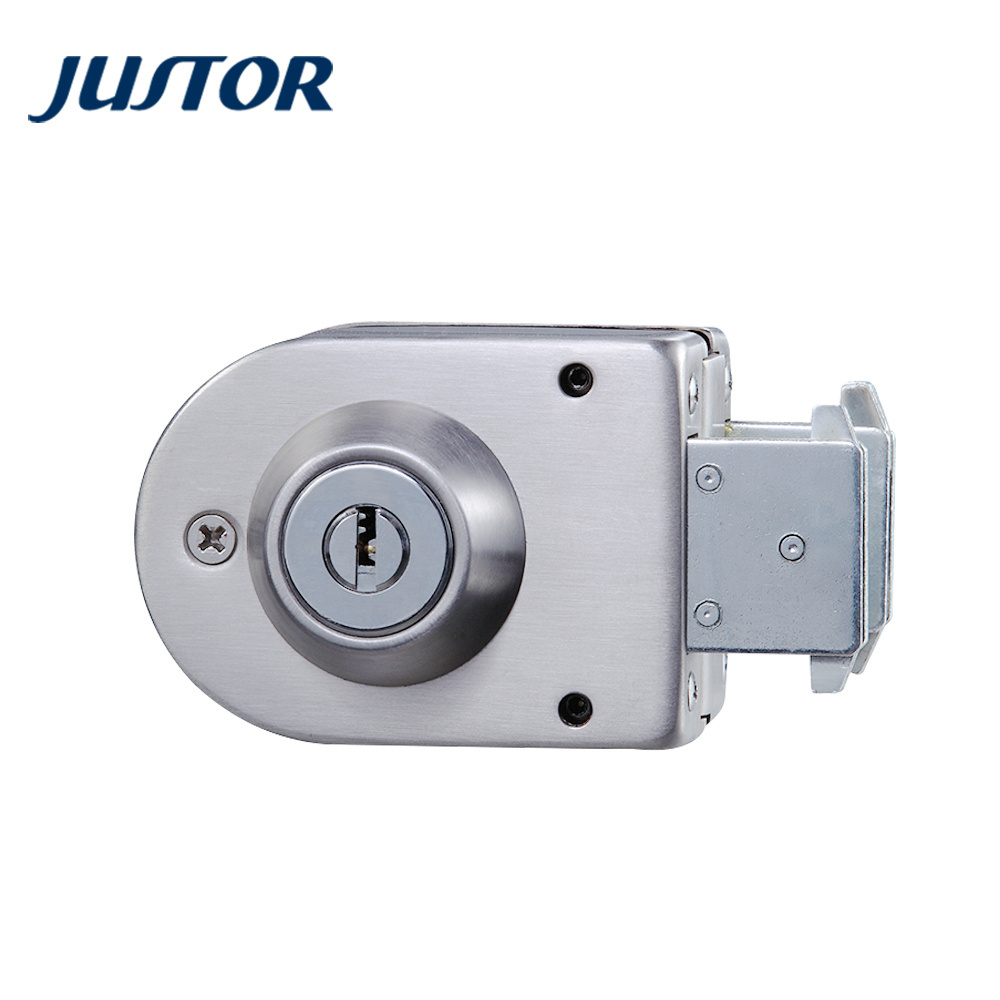 China Supplier Wholesale Frameless Glass Door Hardware Tempered Sliding Glass Door Lock