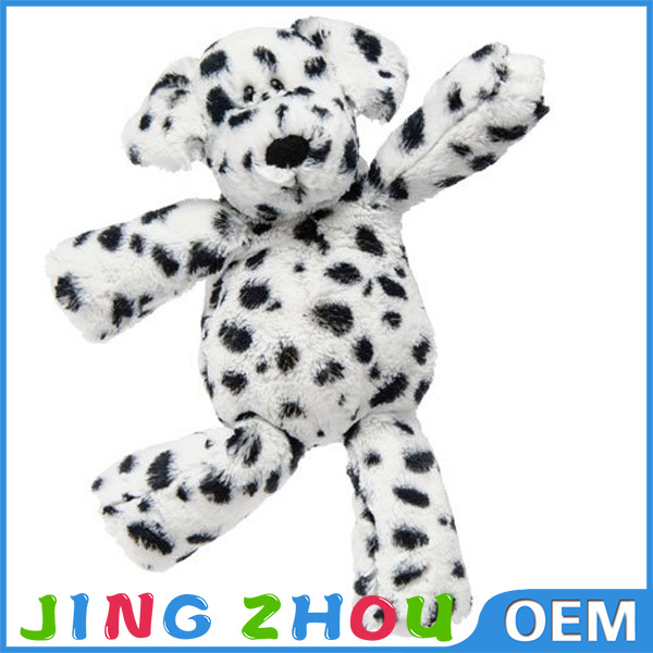 dalmatians plush dog toy/ dalmantians stuffed dog/ pink dalmatians plush dog toy