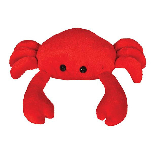 Plush Sea Animal Crab Toy Printing Spot Red Crab Plush Stuffed Toy