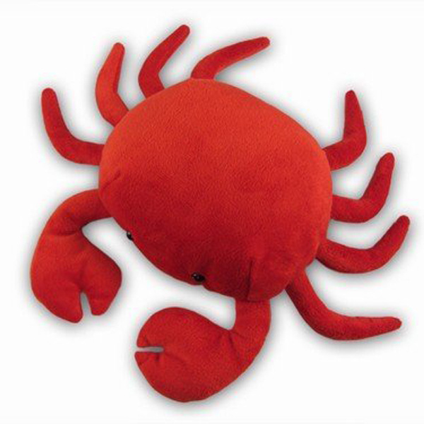 Plush Sea Animal Crab Toy Printing Spot Red Crab Plush Stuffed Toy