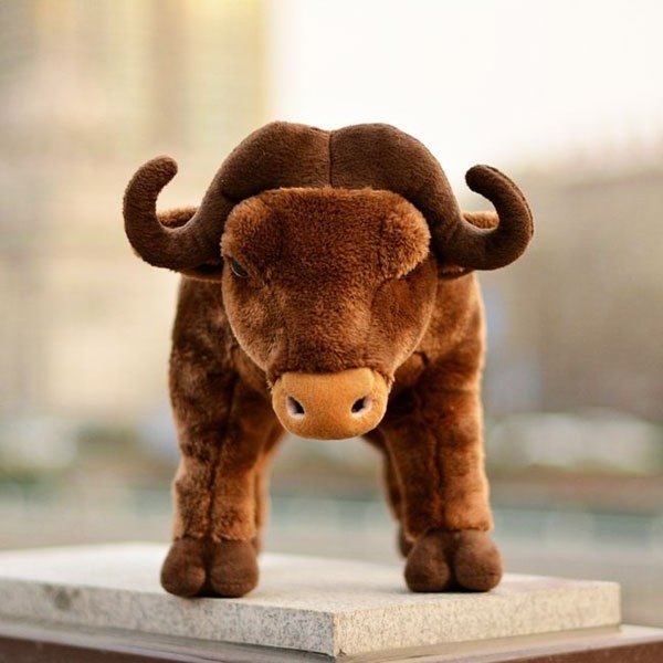 Jingzhou toys wholesale soft animal plush toys yak, stuffed yak