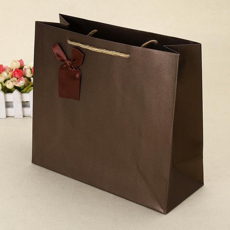 custom printed decorative wedding door gift paper carry bag with handles