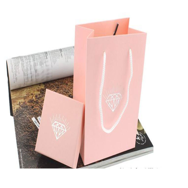 custom printed decorative wedding door gift paper carry bag with handles