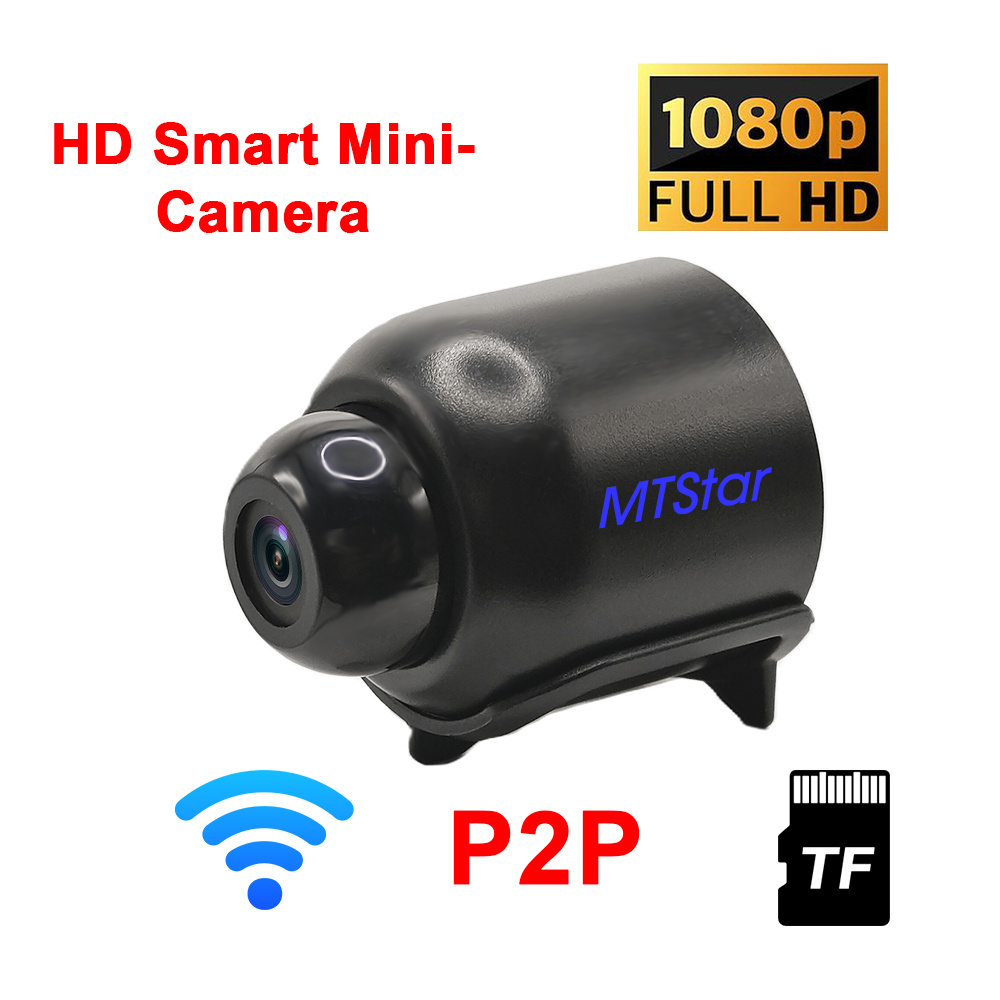 Mini Wireless Indoor P2P WiFi HD Smart 2MP HD IP Network Camera