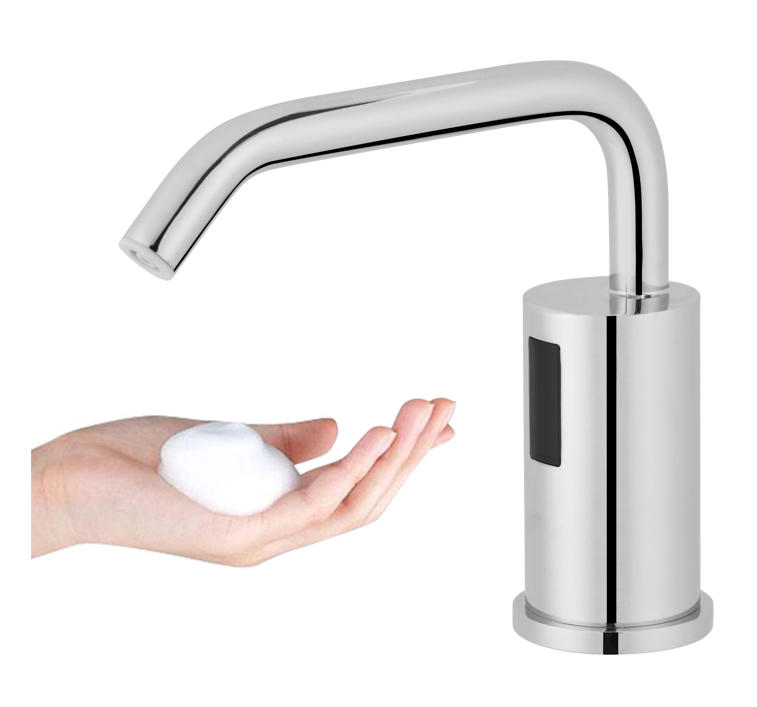 Counter Top Deck Mounted Liquid Electric Touchless Smart Auto Automatic Sink Soap Dispenser With Infrared Sensor Faucet Shape