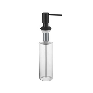 Custom Vintage Eco-Friendly Countertop Installation Glass Bottle Soap Dispenser With Best Price