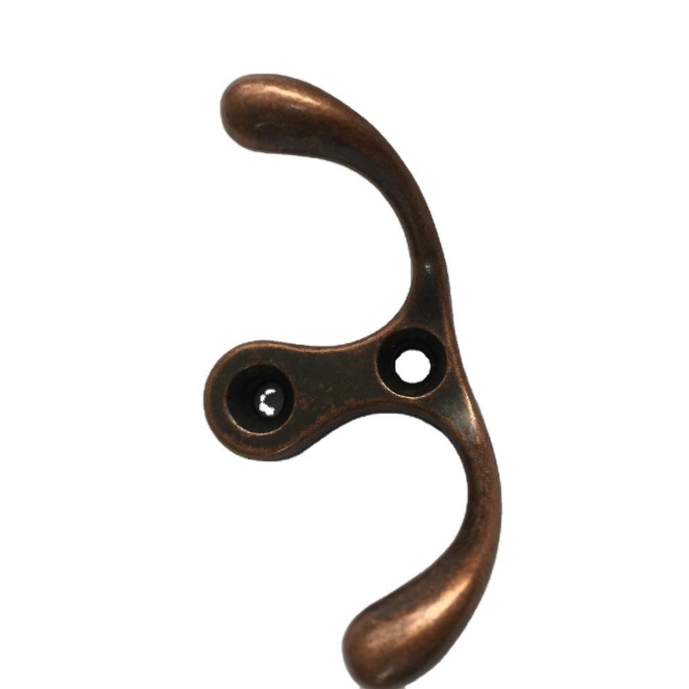 Heavy Duty Key Hooks Retro Double Hooks for Coat