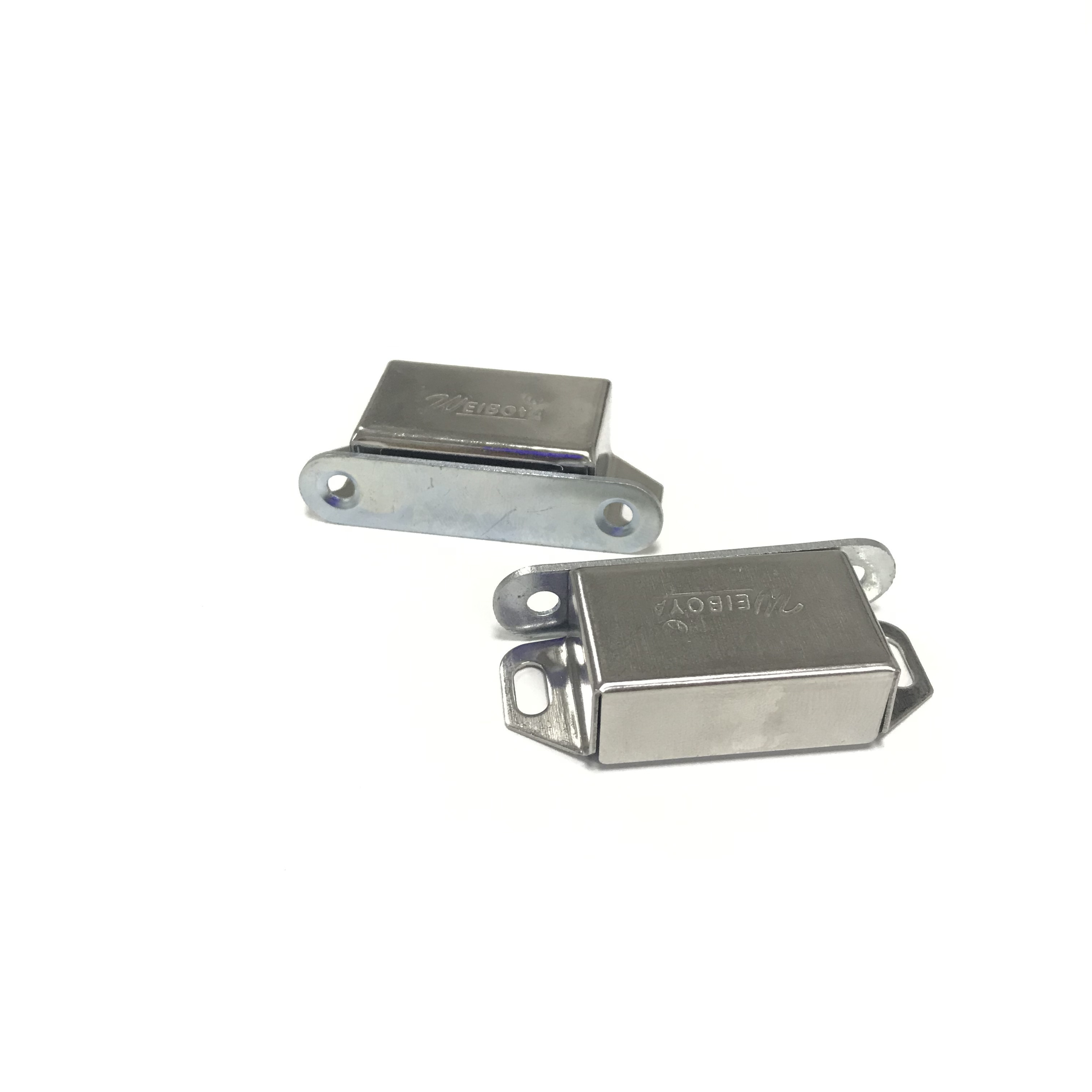 Stainless Steel Magnetic Cabinet Door Catch Closet Catches with Strong Magnetic Furniture Latch