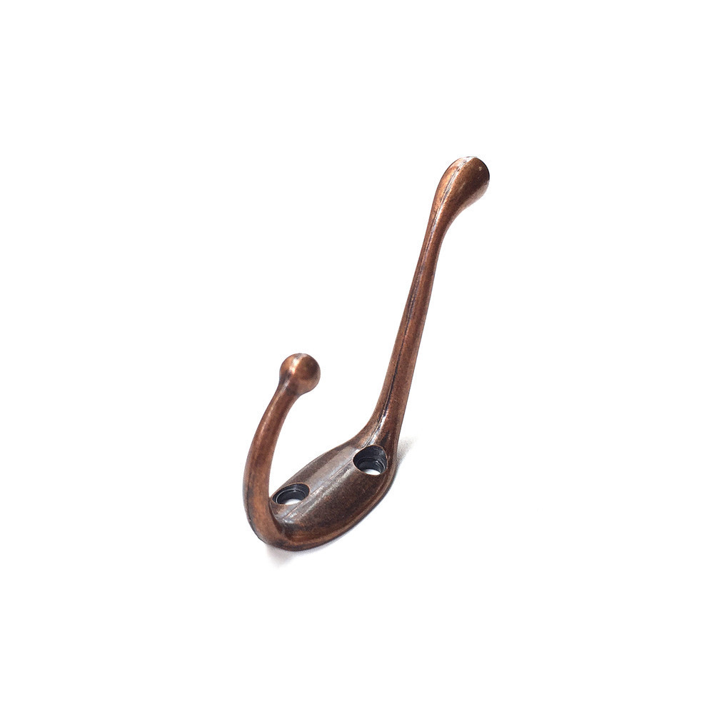 Wooden Wall Key Holder Clothes Coat Hook Rack Mount Hanger with Heavy Duty Hanger Hook 1 pc