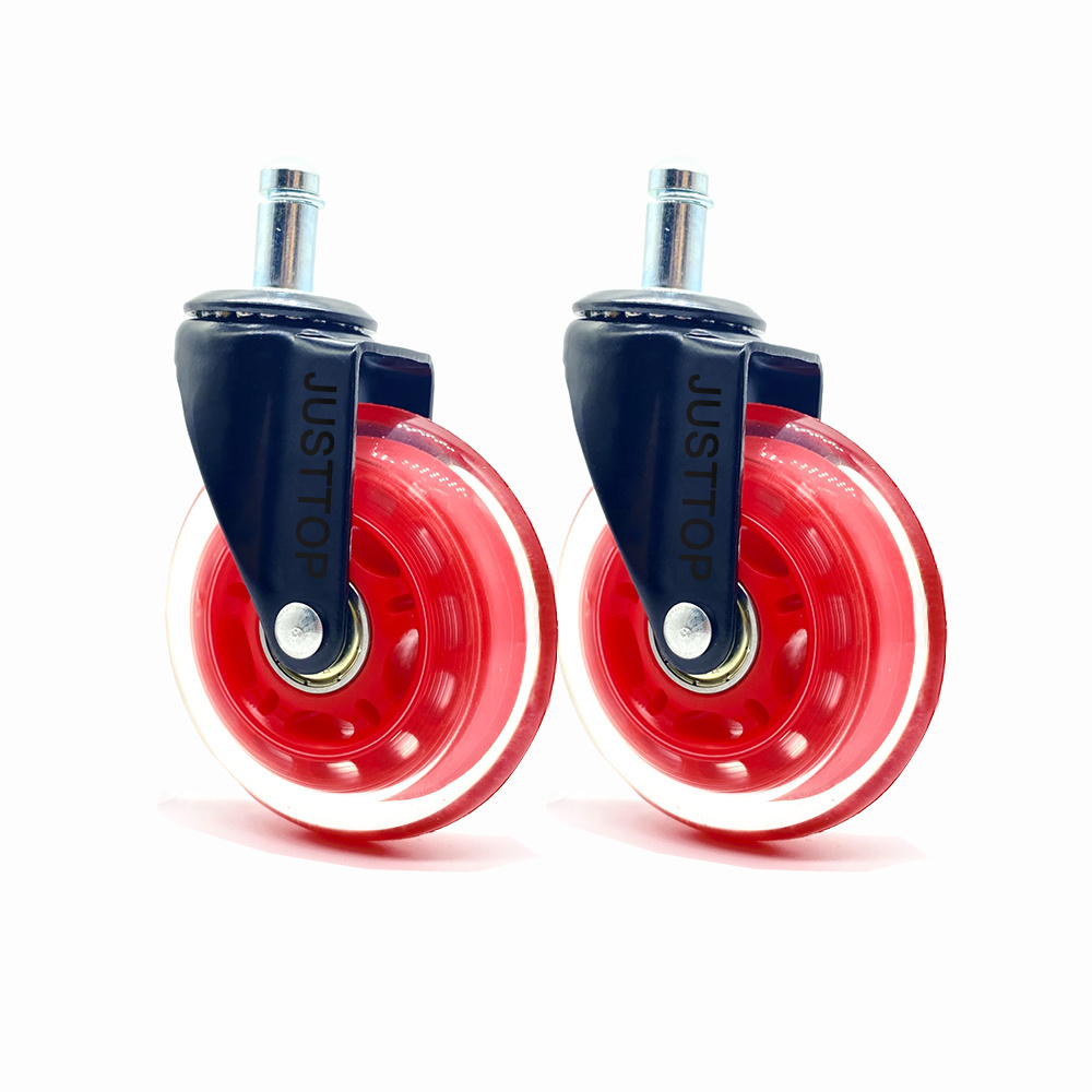 office Chair Caster Wheels Safe for Hardwood Floors and Carpets Heavy Duty Chair Casters,Universal Fit Replacement