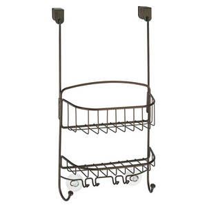 New design Modern Metal Wire Over The Bathroom Shower Door Caddy