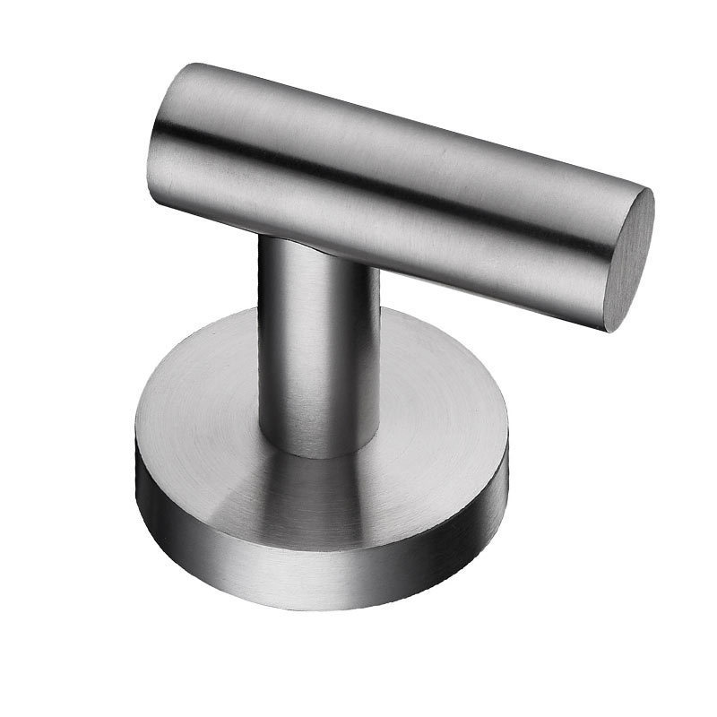 Bath Towel Hook Silver Robe/Coat Hook, SUS 304 Stainless Steel Heavy Duty Wall Mounted Hook