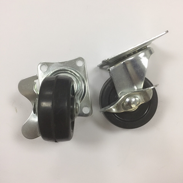 2-Inch Heavy Duty Swivel Wheel Polyurethane Plate Caster