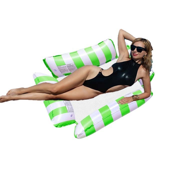 Pool inflatable water hammock multi-purpose water hammock recliner rafters water hammock