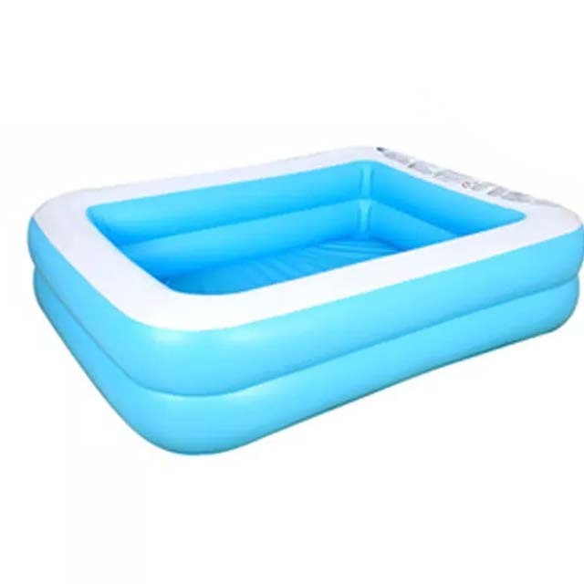 Wear-resistant PVC three-ring swimming pool home paddling pool inflatable swimming pool for kid and adult