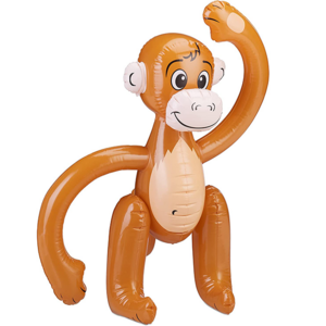 Children's pvc inflatable toy monkey modeling children's adult party toys