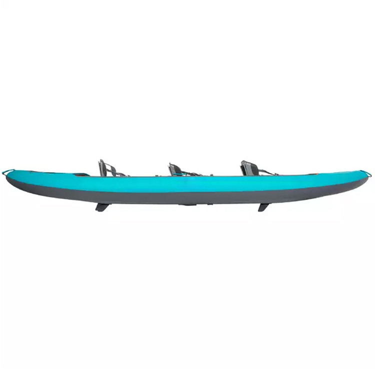 Inflatable Kayak PVC Supplier Custom 3 Person Inflatable Drop Stitch kayak 2 personas