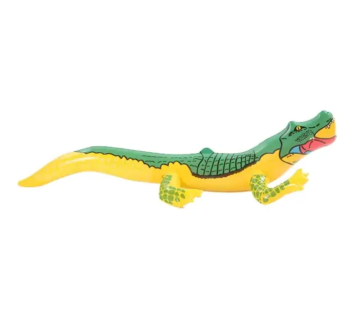 Hot Sale OEM Animal Pool Kids Toy Inflatable Crocodile Lizard Inflatable Chameleon