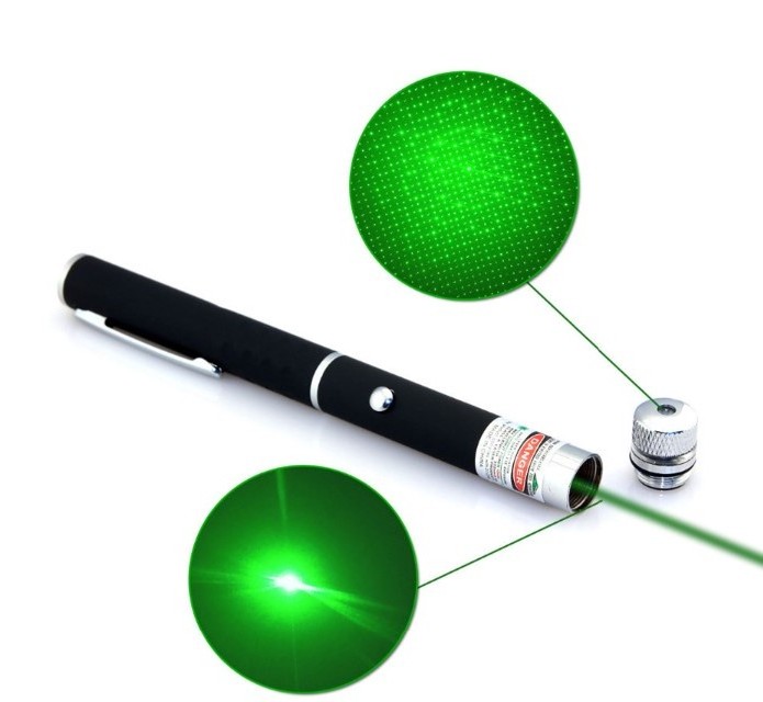 New Laser Pointer Pen 2 in1 Puntero Laser Powerful Caneta Laser Green/Red/Blue Violet Lazer Verde With Star heads For Office